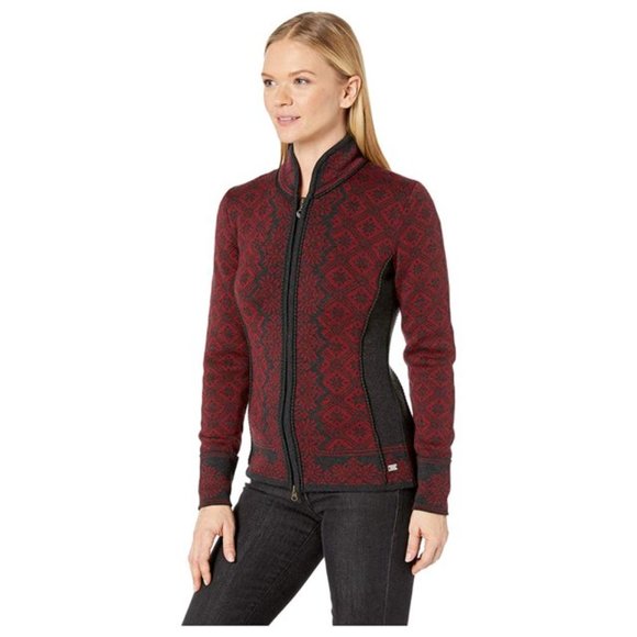 NWOT $535 Dale of Norway Christiania 100% Merino Wool Jacket - M - Picture 2 of 13